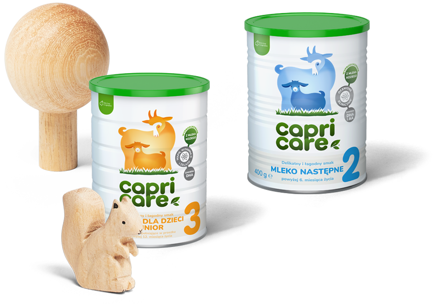 CAPRI Care 2 Zestaw 4x 400g mleko kozie od 6 mies 9224266634 